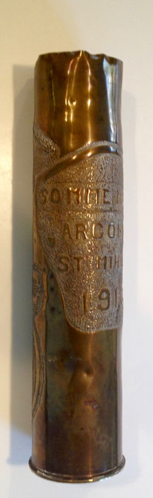 At the back a large medallion with: Somme, Meuse-Argonne, St.Mihiel [battles] and 1918