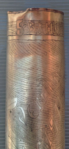 Engraved&nbsp; in diagonal Verdun 14-15-16