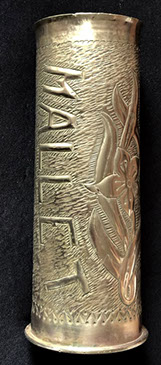 RESERVE MALLET, both words in diagonal flanking a flower in bloom