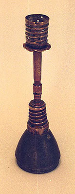 Made with odds and ends of shells.