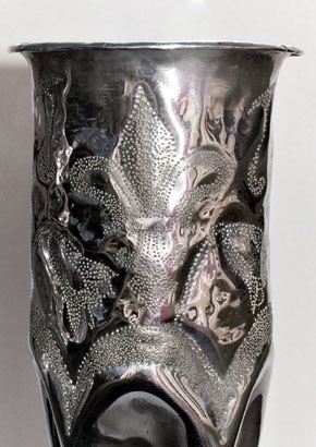 Pair of shells Motor Transport Corps MTC. this one has a Fleur-de-lis 