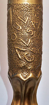 Toul, Alsace, Ch-Thierry (Chateau-Thierry, fierce battle for AEF) embossed.