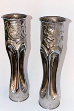 Nickel chromed shells